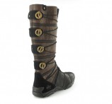 Boras Britt Große Damen Stiefel in Übergröße Braun Boras Britt Große Damen Stiefel in Übergröße Braun