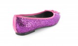 Ballerina Gro�e Damen Schuhe Glitzer Glitter �bergr��e Pink
