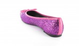 Ballerina Gro�e Damen Schuhe Glitzer Glitter �bergr��e Pink
