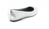 Ballerina Pailletten Glitzer Schuhe Übergrößen Silber Ballerina Pailletten Glitzer Schuhe Übergrößen Silber