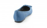 Ballerina Gro�e Damenschuhe XXL Schuhe in �bergr��e Blau