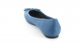 Ballerina Gro�e Damenschuhe XXL Schuhe in �bergr��e Blau