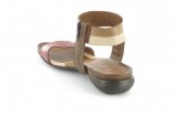 Romika Damen Schuhe Sandalen R�mersandale �bergr�sse Rot Braun
