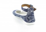 Riemen Ballerinas Damenschuhe Blumenmuster Schuhe Übergrössen Blau Riemen Ballerinas Damenschuhe Blumenmuster Schuhe Übergrössen Blau