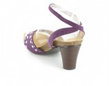 Damenschuhe Pumps Slingpumps Sandalette in Übergrössen Lila Damenschuhe Pumps Slingpumps Sandalette in Übergrössen Lila