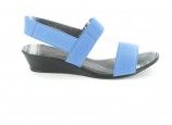 Damen Sandalen Pantoletten Schuhe in Übergrössen Blau Damen Sandalen Pantoletten Schuhe in Übergrössen Blau