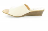 Damen Schuhe Pantoletten Clogs in Übergrösse Beige Damen Schuhe Pantoletten Clogs in Übergrösse Beige