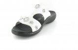 Remonte Damenschuhe Clog Hausschuhe in �bergr�ssen Wei�