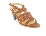 Grosse Damenpumps Sandalen Schuhe in Übergrössen Braun Grosse Damenpumps Sandalen Schuhe in Übergrössen Braun