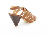 Grosse Damenpumps Sandalen Schuhe in Übergrössen Braun Grosse Damenpumps Sandalen Schuhe in Übergrössen Braun