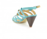 Damenschuhe Pumps Sandalen Schuhe in �bergr�ssen T�rkis