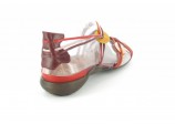 Romika Damen Sandalen Schuhe in Übergrössen Rot Romika Damen Sandalen Schuhe in Übergrössen Rot