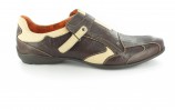 Manz XXL Slipper Sneaker Halbschuhe in �bergr��e Braun Beige