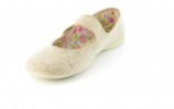 Ballerinas XXL Damen Schuhe Freizeitschuhe Übergrössen Beige Ballerinas XXL Damen Schuhe Freizeitschuhe Übergrössen Beige