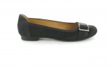 Gabor XXL Ballerinas Schuhe Damenschuhe in �bergr��e Schwarz