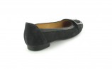 Gabor XXL Ballerinas Schuhe Damenschuhe in �bergr��e Schwarz