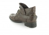 Boras XXL Damen Schuhe Stiefeletten Boots Übergrösse Braun Boras XXL Damen Schuhe Stiefeletten Boots Übergrösse Braun