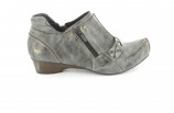 Mustang Damen Pumps Hochfrontpumps Schuhe Übergrössen Grau Mustang Damen Pumps Hochfrontpumps Schuhe Übergrössen Grau