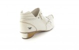 Mustang Damen Pumps Hochfrontpumps Schuhe �bergr�ssen Wei�