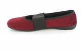 XXL Damen Ballerinas Hausschuhe Schuhe in �bergr�ssen Rot