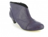 XXL Damen Schuhe Stiefeletten Ankle Boots Übergrössen Violett XXL Damen Schuhe Stiefeletten Ankle Boots Übergrössen Violett
