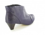 XXL Damen Schuhe Stiefeletten Ankle Boots Übergrössen Violett XXL Damen Schuhe Stiefeletten Ankle Boots Übergrössen Violett