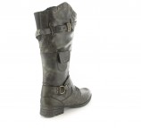 Boras Damen Schuhe Stiefel XXL in Übergrössen Grau Boras Damen Schuhe Stiefel XXL in Übergrössen Grau