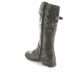 Boras Damen Schuhe Stiefel XXL in Übergrössen Grau Boras Damen Schuhe Stiefel XXL in Übergrössen Grau