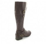 Boras Damen Schuhe Stiefel XXL in �bergr�ssen Braun