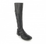 Boras Damen Schuhe Stiefel XXL in Übergrössen Schwarz Boras Damen Schuhe Stiefel XXL in Übergrössen Schwarz