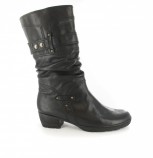Gabor XXL Damen Stiefel Hosenstiefel in �bergr��e Schwarz