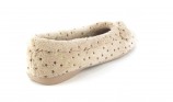 XXL Damen gefütterte Hausschuhe Schuhe in Übergrössen Beige XXL Damen gefütterte Hausschuhe Schuhe in Übergrössen Beige