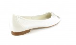 H�gl XXL Ballerina Brautschuhe Schuhe in �bergr��e Perlwei�