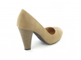 XXL Damen Pumps Schuhe Abendschuhe in �bergr��en Braun