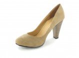 XXL Damen Pumps Schuhe Abendschuhe in �bergr��en Braun