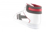 Boras Gro�e Herren Schuhe Sneaker Boots in �bergr��en Wei�