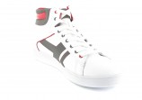 Boras Gro�e Herren Schuhe Sneaker Boots in �bergr��en Wei�