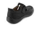 Jomos Große offene Schuhe Sandalen XXL in Übergrößen Schwarz Jomos Große offene Schuhe Sandalen XXL in Übergrößen Schwarz