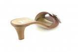 Semper Gro�e Damenschuhe XXL Pantoletten in �bergr��en Braun