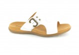 Gabor Gro�e Damenschuhe Clogs Hausschuhe XXL in �bergr��en Wei�