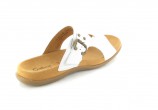 Gabor Gro�e Damenschuhe Clogs Hausschuhe XXL in �bergr��en Wei�