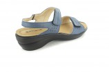 Romika Gro�e Damenschuhe Sandalen XXL Sandalette in �bergr��en Blau