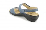 Romika Gro�e Damenschuhe Sandalen XXL Sandalette in �bergr��en Blau