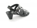 Gabor Gro�e Damenschuhe Sandalen XXL in �bergr��en Schwarz