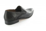 Manz Gro�e Herren Freizeitschuhe Slipper Lack XXL in �bergr��en Schwarz