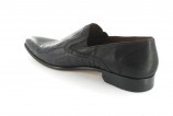 Manz Gro�e Herren Freizeitschuhe Slipper Lack XXL in �bergr��en Schwarz