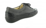Christian Dietz PURE WELLNESS Gro�e Damenschuhe Halbschuhe XXL �bergr��en Grau