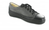 Christian Dietz PURE WELLNESS Gro�e Damenschuhe Halbschuhe XXL �bergr��en Grau