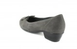 Gabor XXL Gro�e Damenschuhe Slipper in �bergr��en Grau