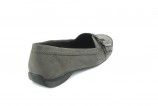 Gabor Gro�e Slipper Mokassin Damenschuhe XXL �bergr��en Grau